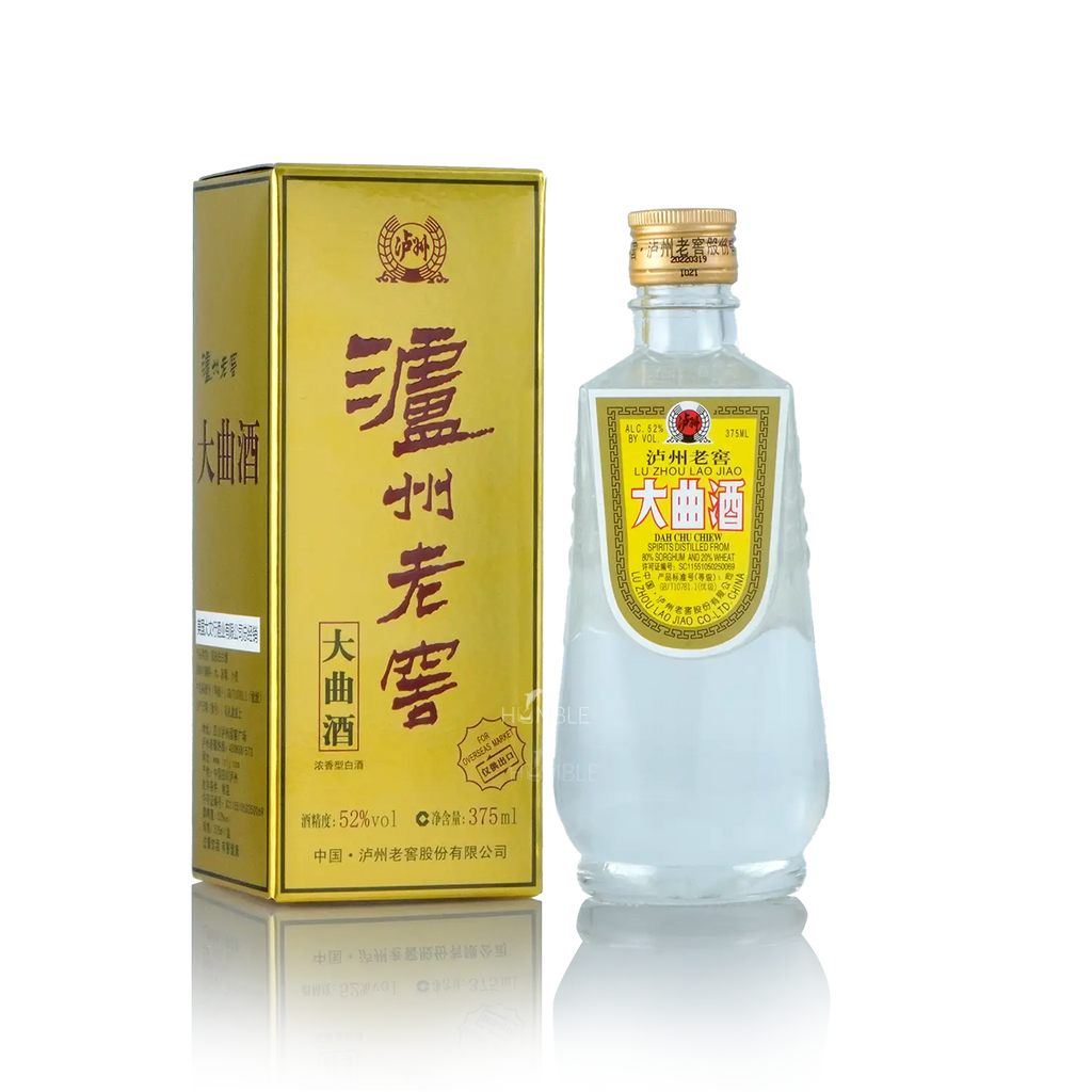 LuZhou LaoJiao - DaQu Chinese Baijiu 375ml 泸州老窖 大曲酒 - Baijiu