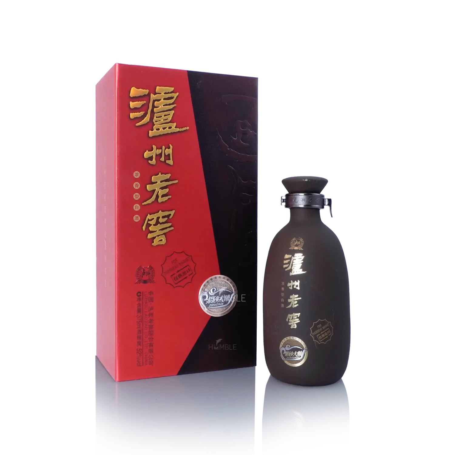 Luzhou Laojiao Zisha Daqu Chinese Baijiu 375ml 泸州老窖紫砂大曲