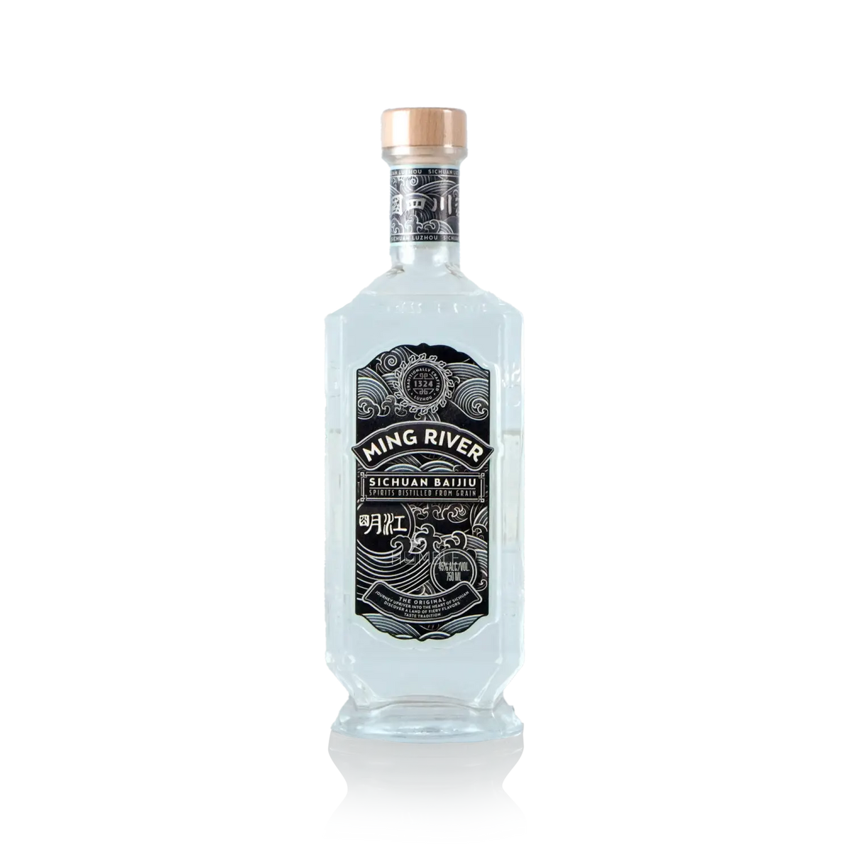 Ming River Chinese Baijiu 750ml 泸州老窖明江 - Baijiu