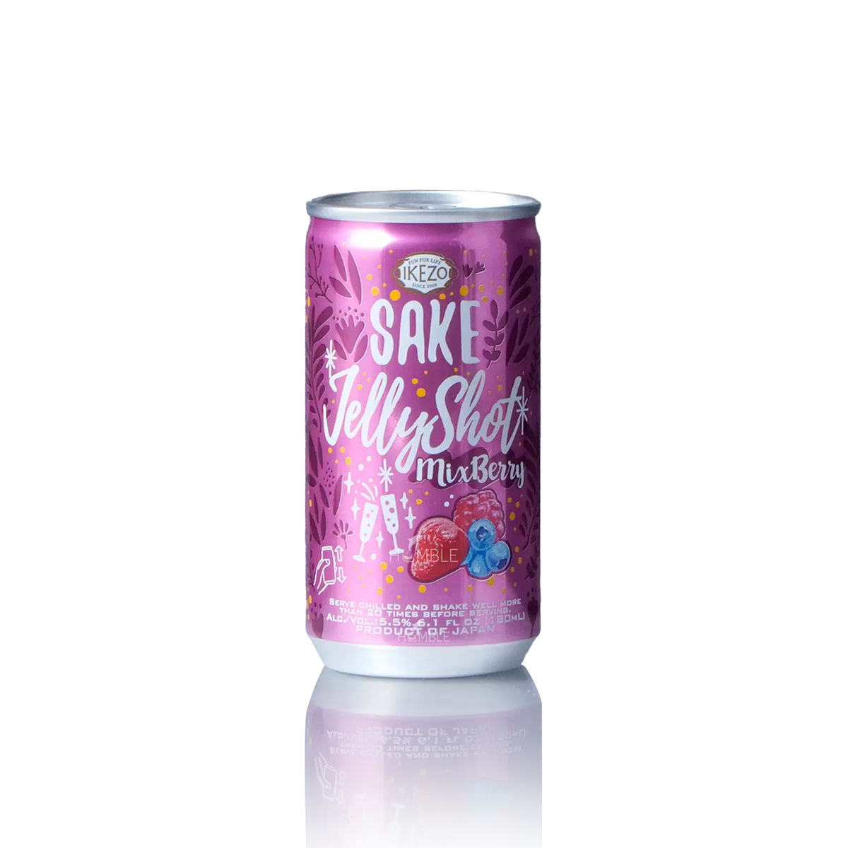 Ozeki - Ikezo Jelly Sparkling Mixberry 180ml 大関 氣泡酒 - Fruit Liqueur