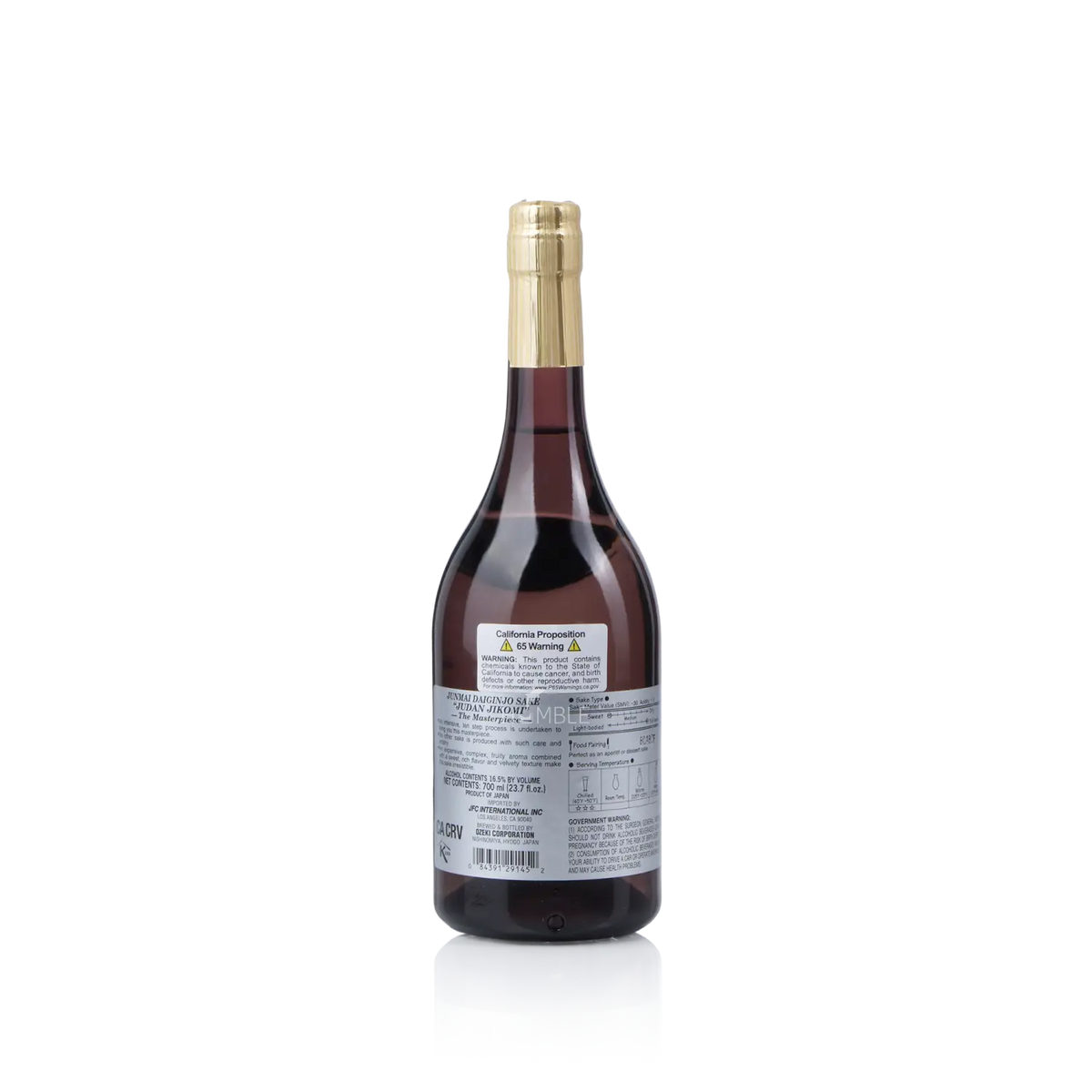 Ozeki - Jundan Jikomi Junmai Daiginjo 700ml 大関 十段仕込 超特撰 純米大吟醸 - Sake