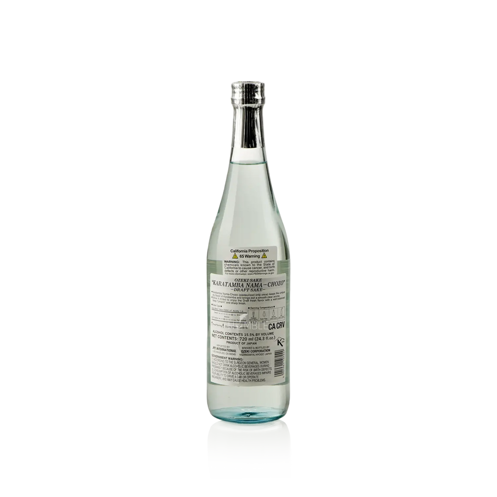 Ozeki - Karatamba Nama Chozo Honjozo 720ml 大関 辛丹波 生貯蔵 本釀造 - Sake