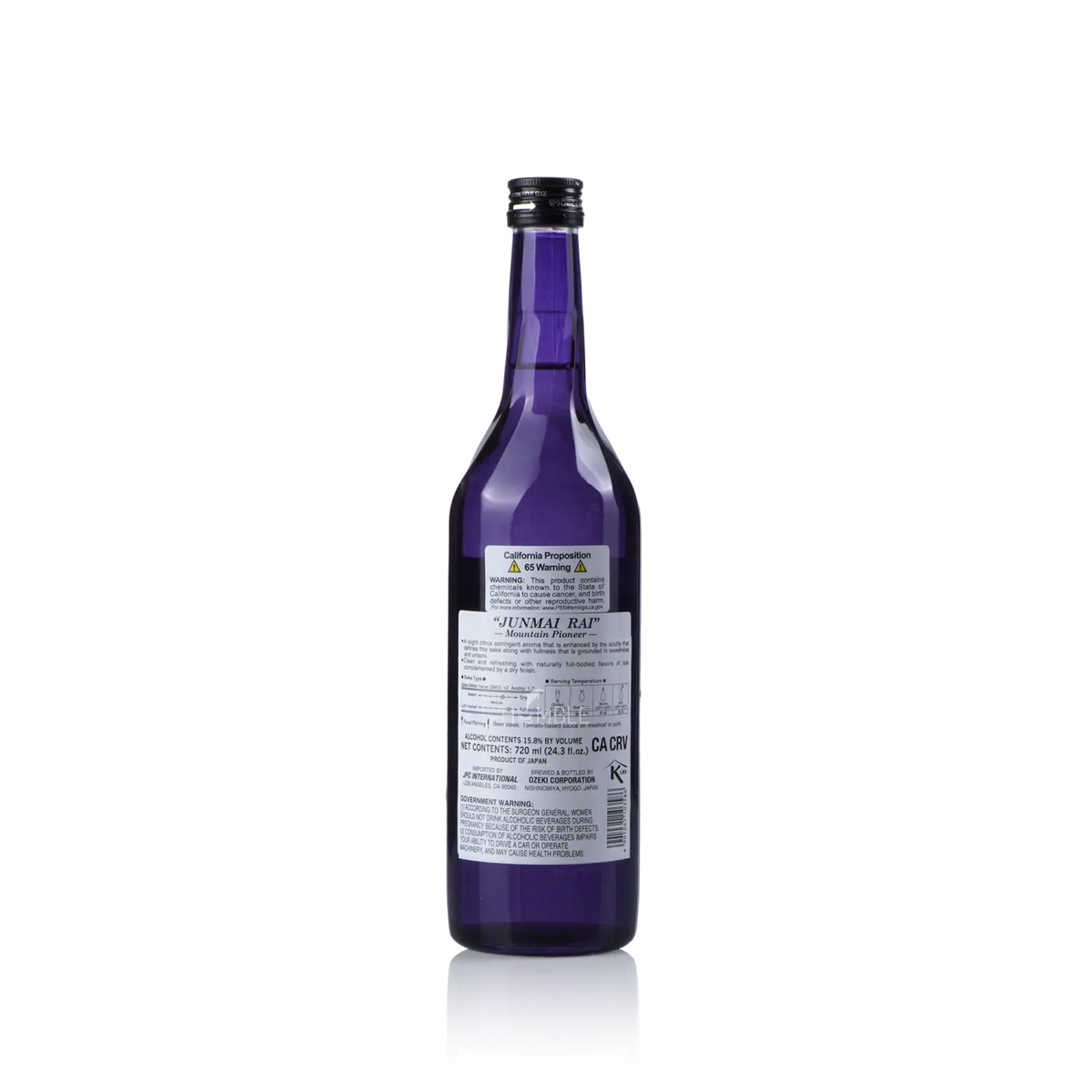 Ozeki - Rai Junmai 720ml 大関 醴 純米酒 - Sake