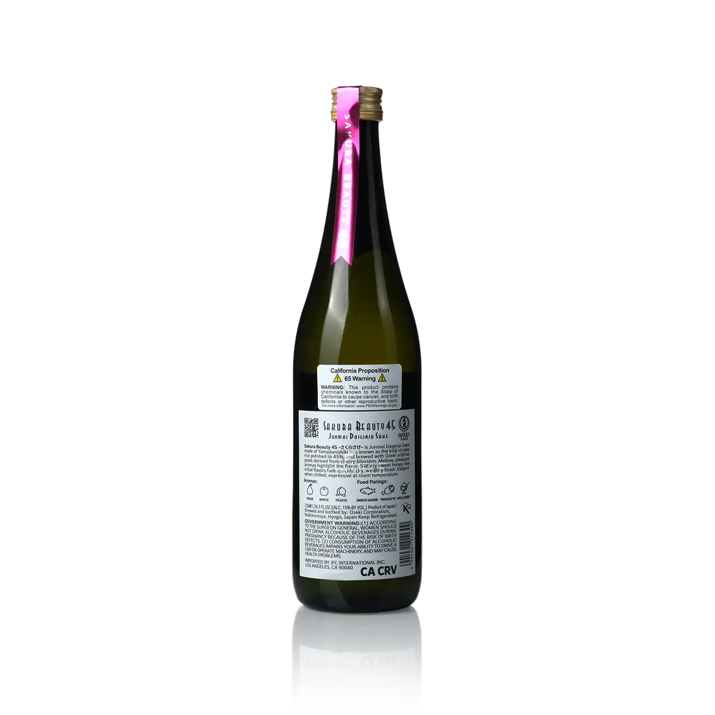Ozeki - Sakura Beauty 45 Junmai Daiginjo 720ml 大関 桜美人 純米大吟醸 - Sake