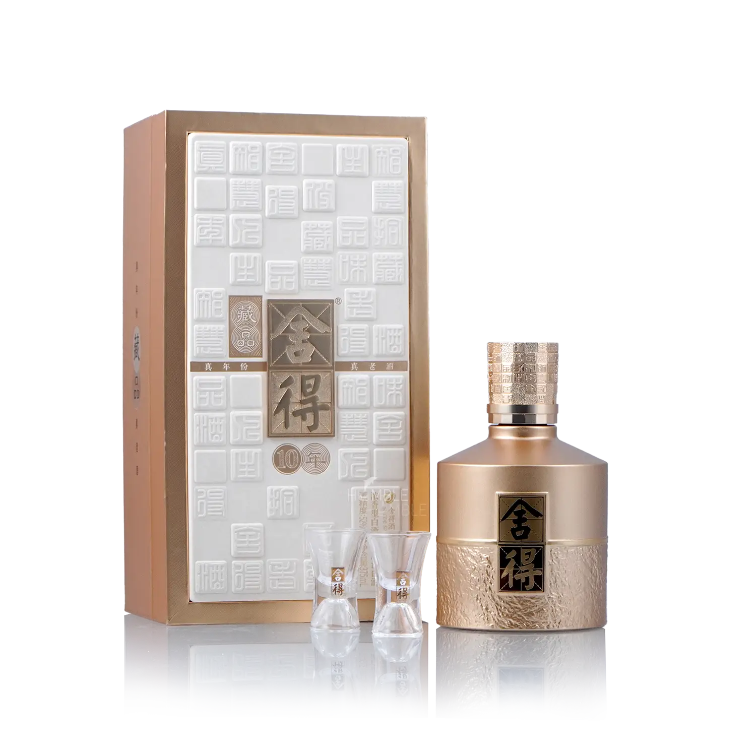 Shede 10Yrs Collection Chinese Baijiu 375ml 舍得十年珍藏 - Baijiu