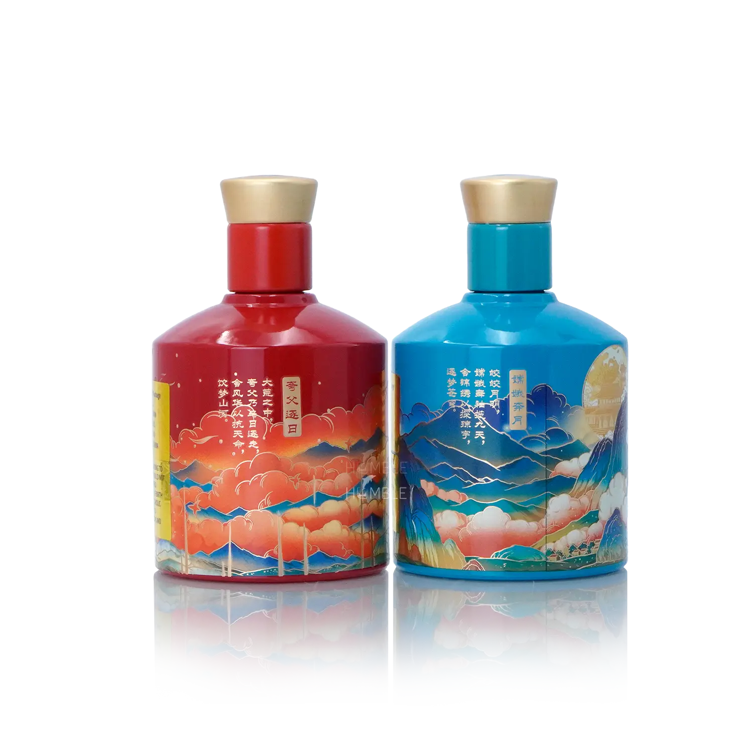 Shede Mythical Character Chinese Baijiu Gift Box 375mlX2 舍得追天者限量版 - Baijiu
