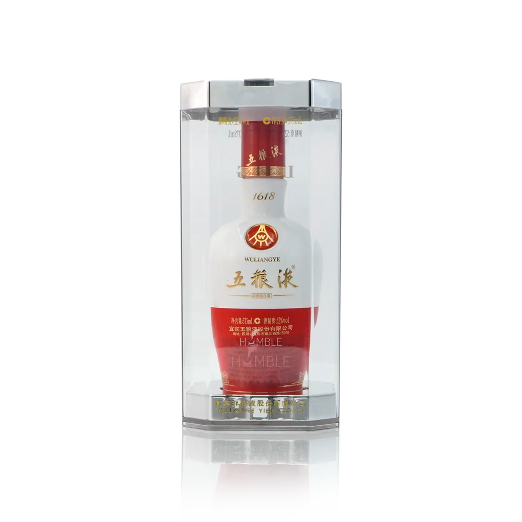 WuLiangYe - 1618 Chinese Baijiu 375ml 五粮液 一六一八 - Baijiu