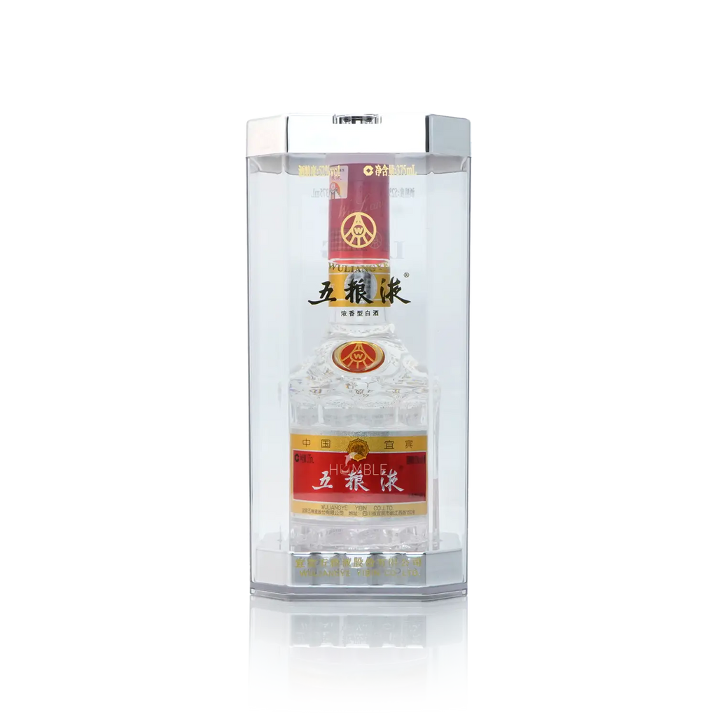 WuLiangYe - Crystal Edition Chinese Baijiu 375ml 五粮液 水晶装 - Baijiu