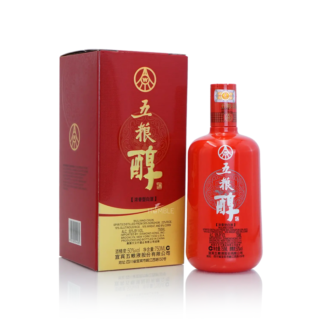 Wuliangye WuliangChun Porcelain Bottle Chinese Baijiu 750ml 五粮液五粮醇瓷瓶 - Baijiu