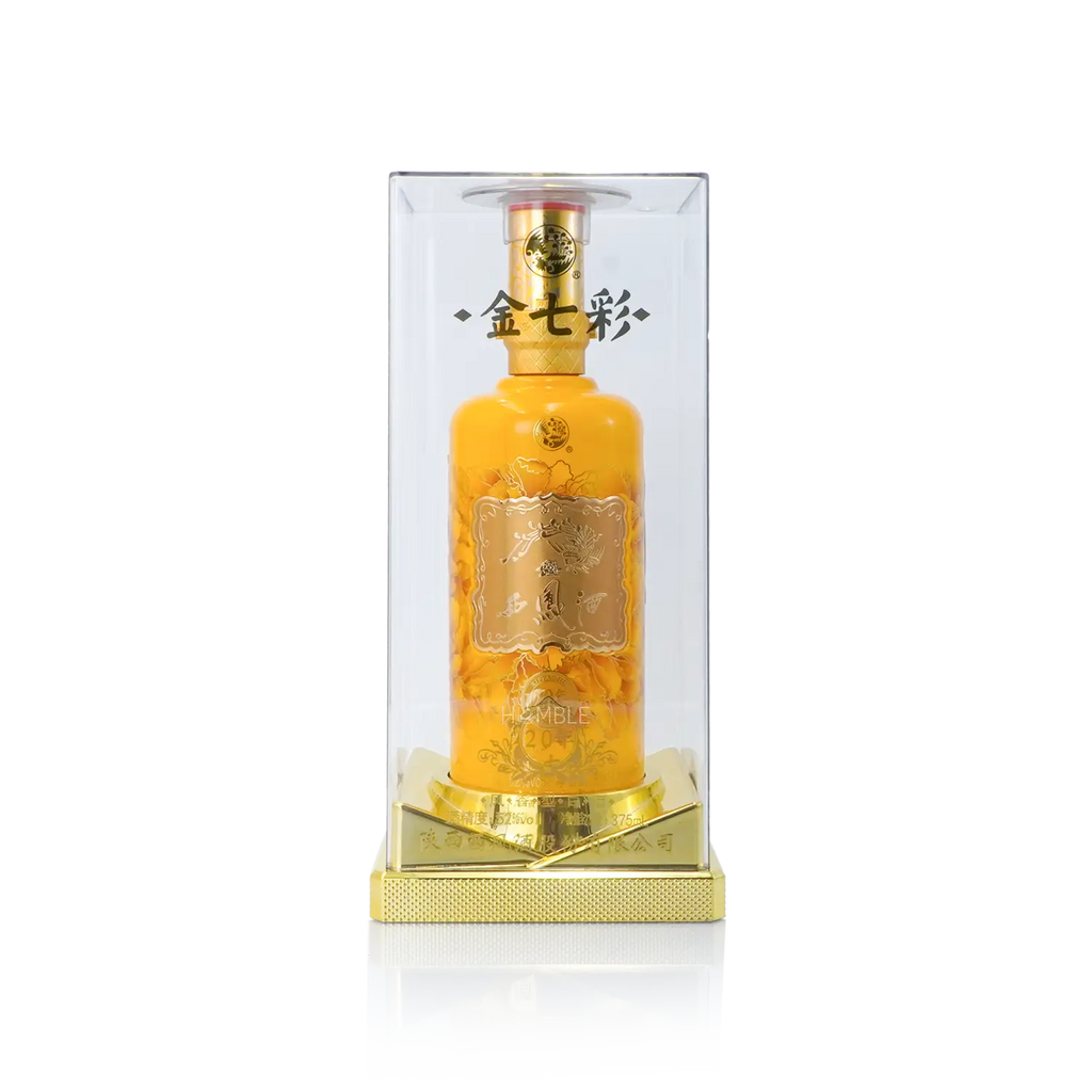 XiFeng Jiu - Seven Color Gold Label 20Yr Chinese Baijiu 375ml 西凤 金七彩20年 - Baijiu