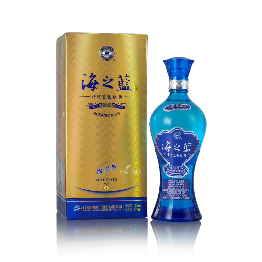 Yanghe - Oceanic Blue Chinese Baijiu 375ml 洋河海之蓝 - Baijiu